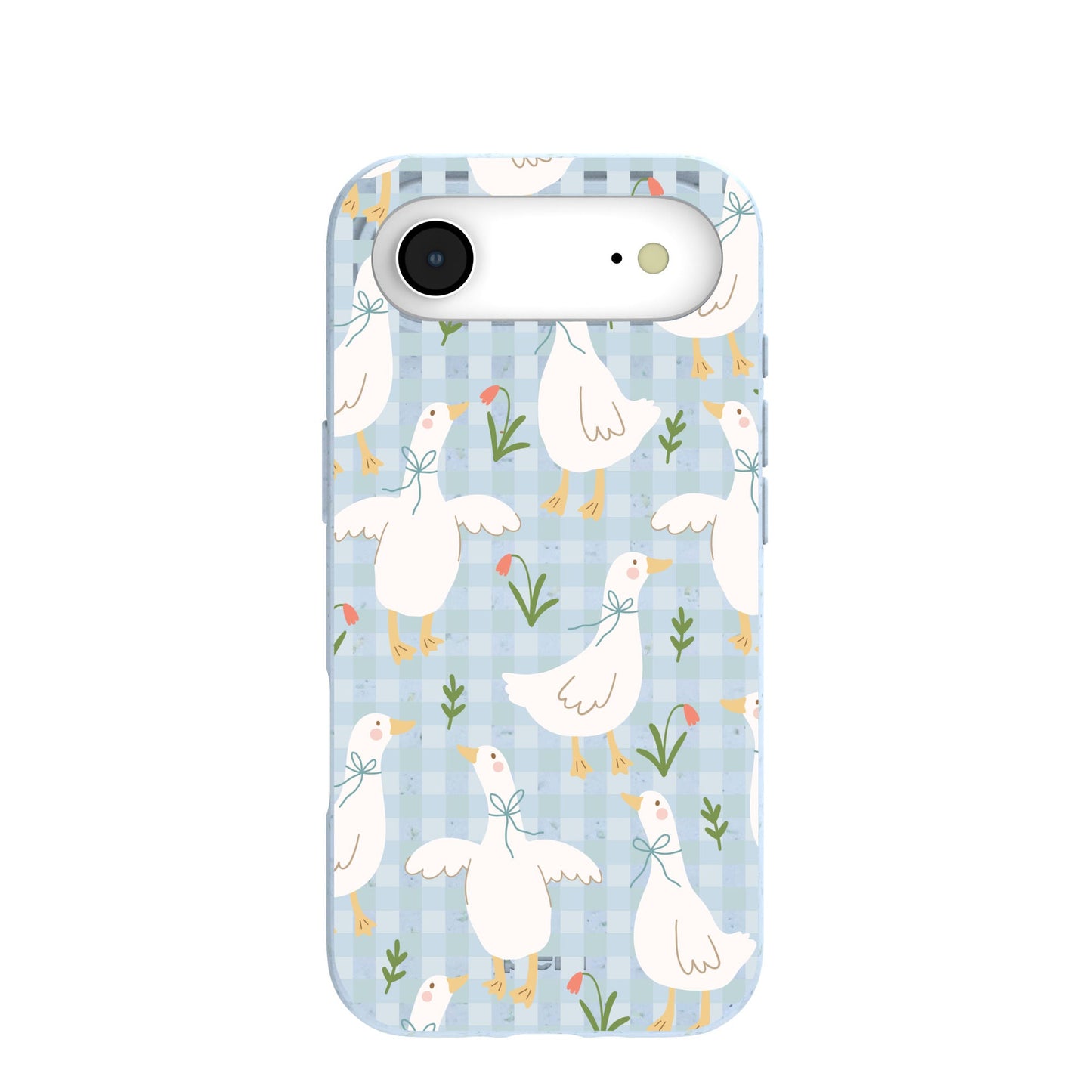 Powder Blue Blooming Quackers iPhone Air Case