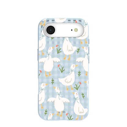 Powder Blue Blooming Quackers iPhone Air Case