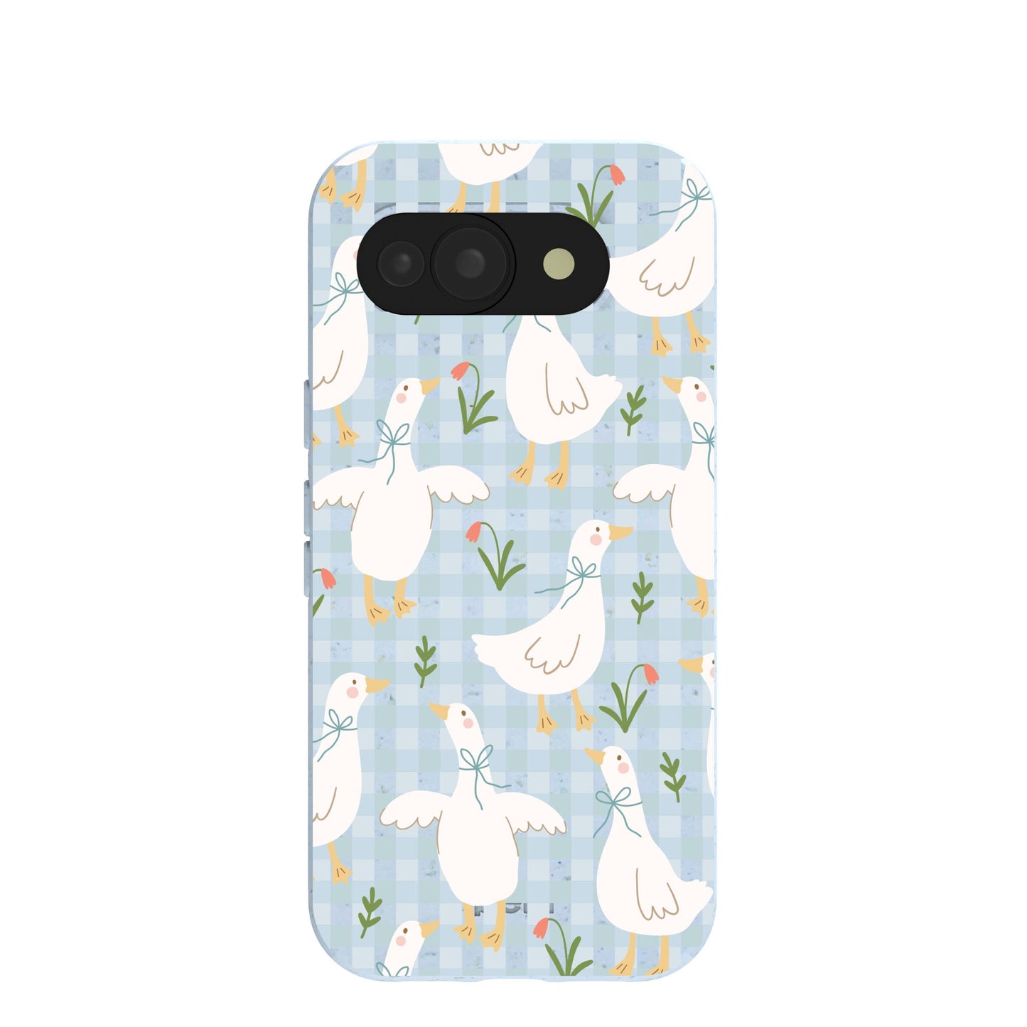 Powder Blue Blooming Quackers Google Pixel 10a Case