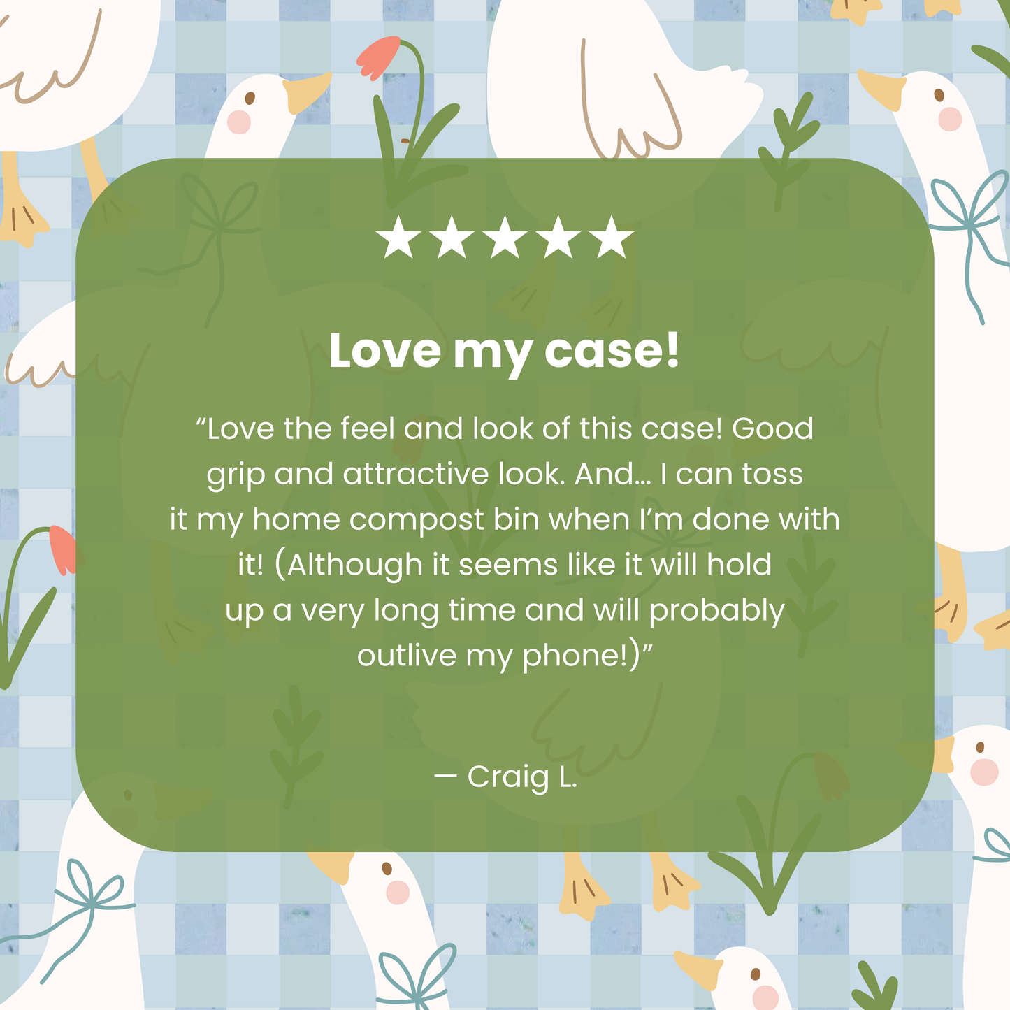 Powder Blue Blooming Quackers Google Pixel 10/10 Pro Case