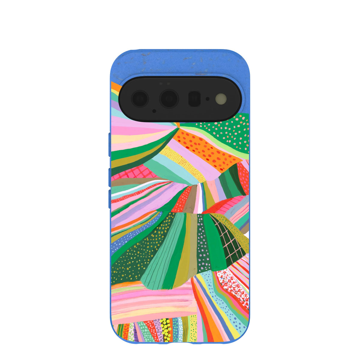 Electric Blue Bloomstatic Google Pixel 11 Case