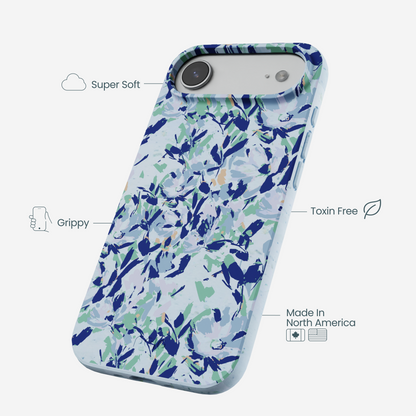 Powder Blue Blue Blooms iPhone 17 Air Case