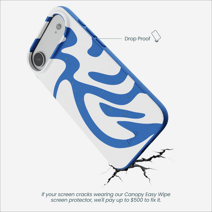Electric Blue Blue Crush iPhone Air Case