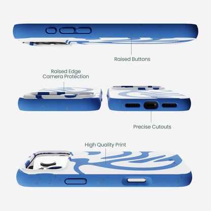 Electric Blue Blue Crush iPhone 17 Pro Max Case