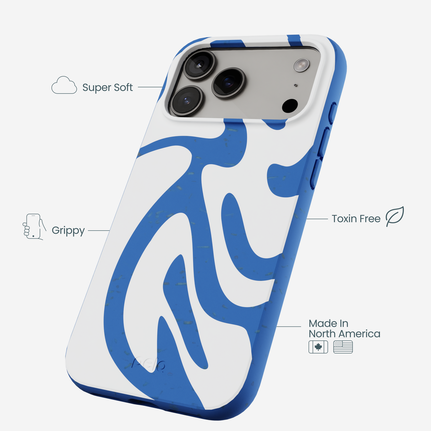 Electric Blue Blue Crush iPhone 17 Pro Max Case