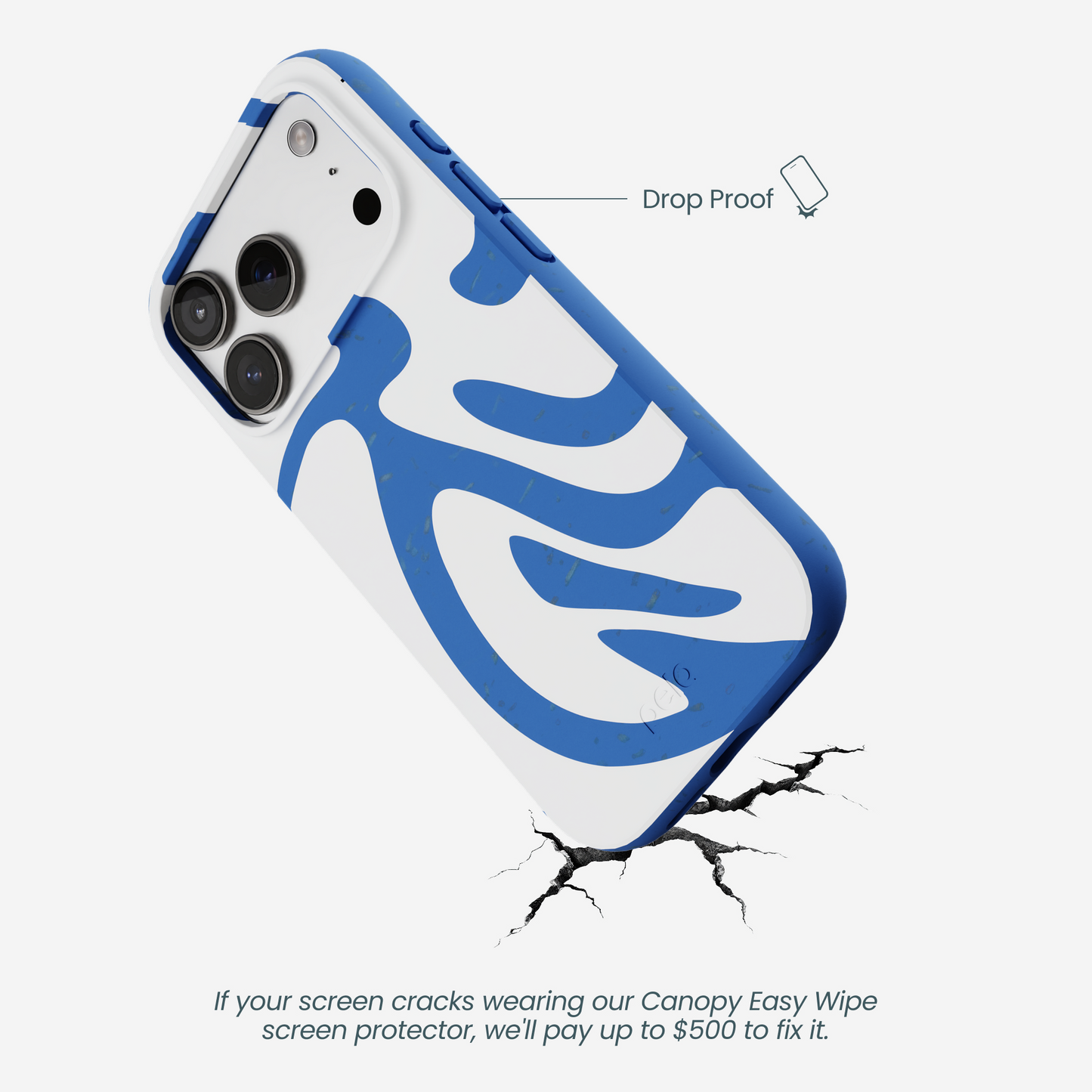 Electric Blue Blue Crush iPhone 17 Pro Case