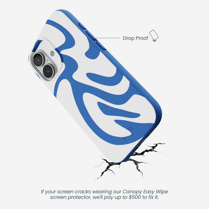 Electric Blue Blue Crush iPhone 17 Case