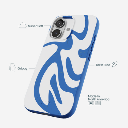 Electric Blue Blue Crush iPhone 17 Case