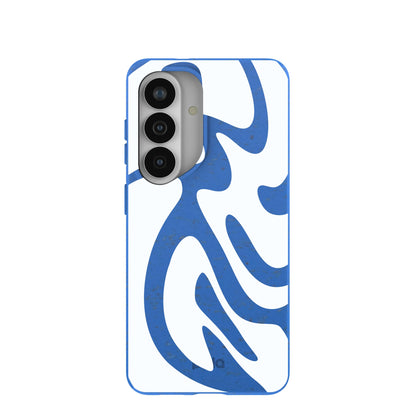 Electric Blue Blue Crush Samsung Galaxy S26 Case