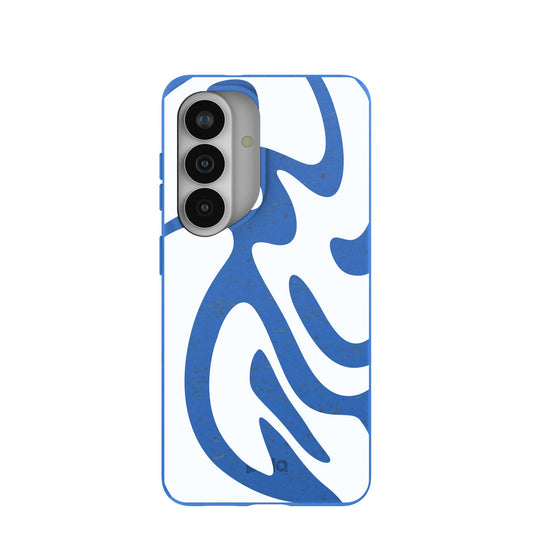 Electric Blue Blue Crush Samsung Galaxy S26 Case