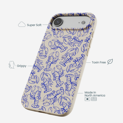 London Fog Blue Lobster iPhone Air Case
