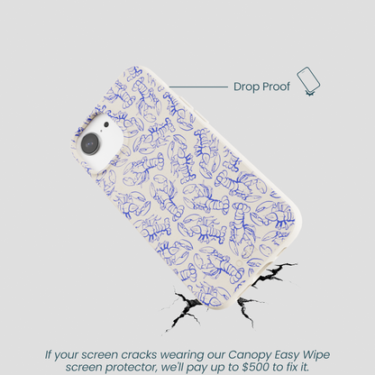 London Fog Blue Lobster iPhone 16e/17e Case