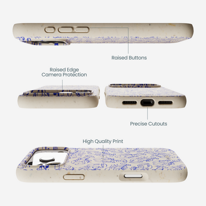 London Fog Blue Lobster iPhone 17 Pro Max Case