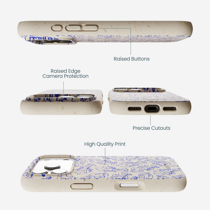 London Fog Blue Lobster iPhone 17 Pro Case