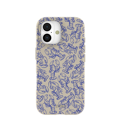 London Fog Blue Lobster iPhone 17 Case