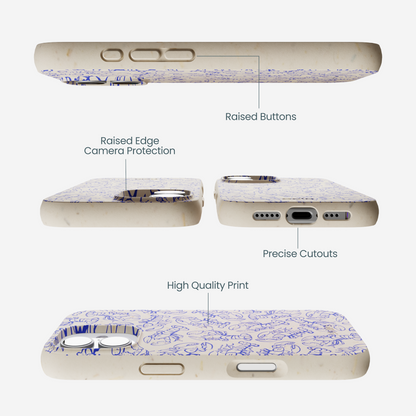London Fog Blue Lobster iPhone 17 Case
