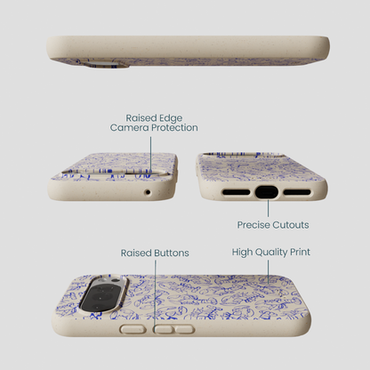 London Fog Blue Lobster Google Pixel 10/10 Pro Case