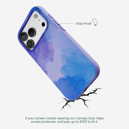 Lavender Blue Reflections iPhone 17 Pro Case