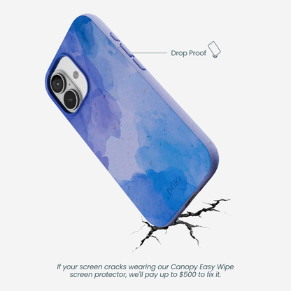 Lavender Blue Reflections iPhone 17 Case