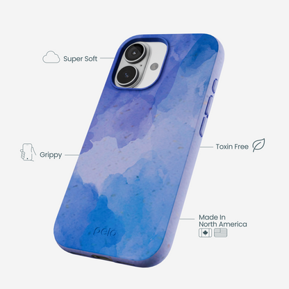 Lavender Blue Reflections iPhone 17 Case