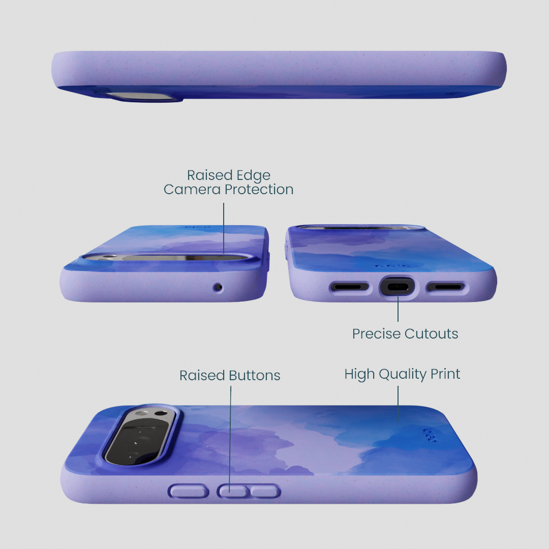 Lavender Blue Reflections Google Pixel 10 Pro XL Case