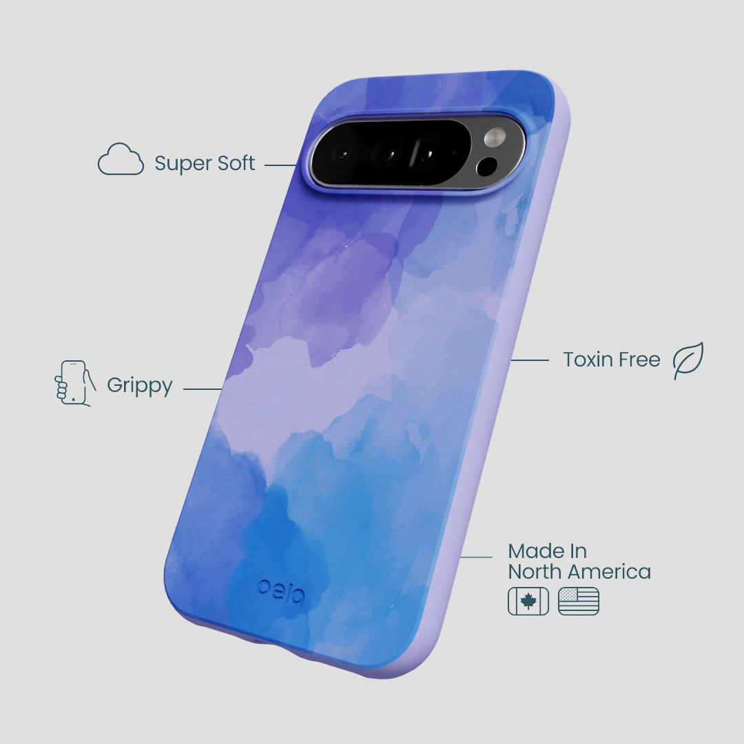 Lavender Blue Reflections Google Pixel 10 Pro XL Case