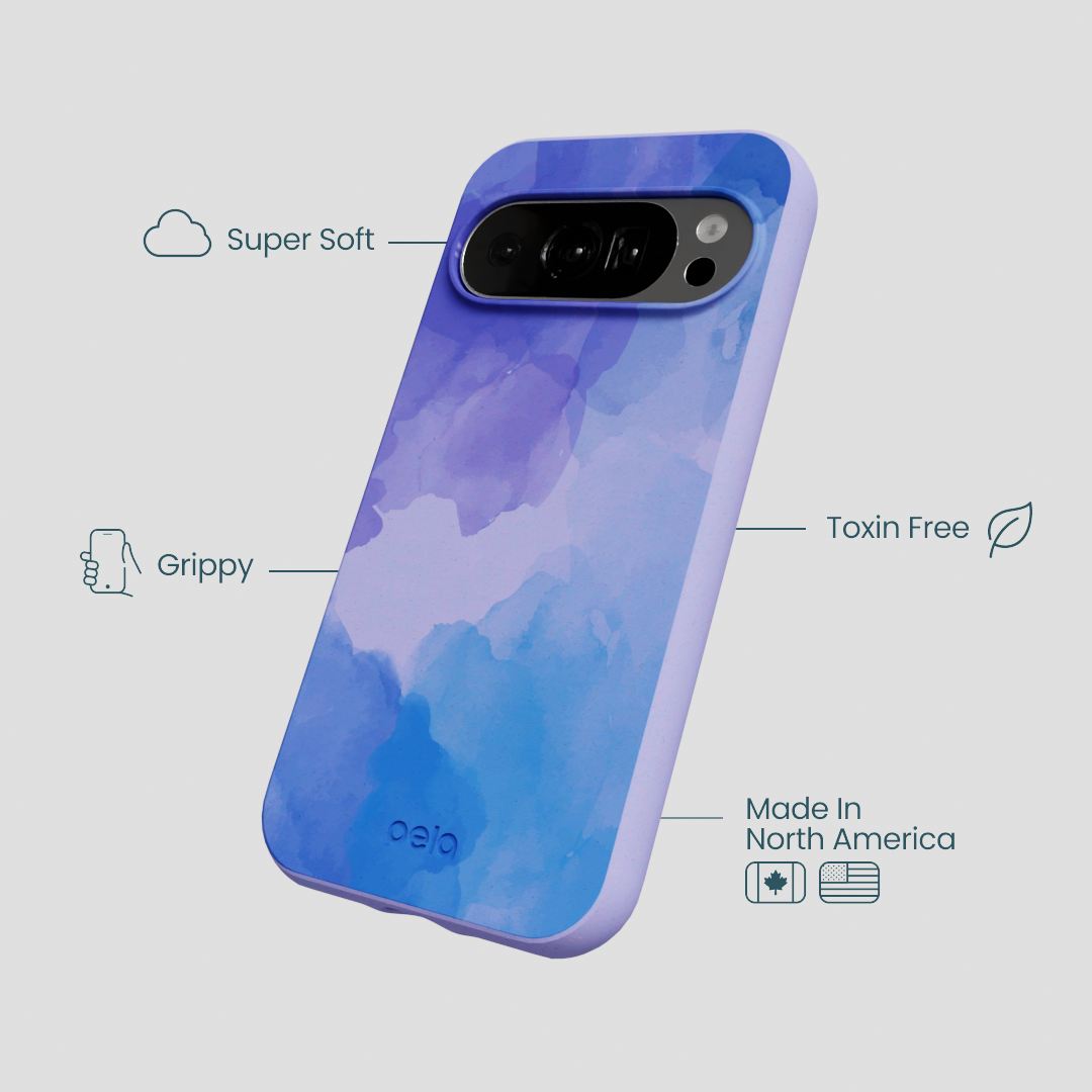 Lavender Blue Reflections Google Pixel 10/10 Pro Case