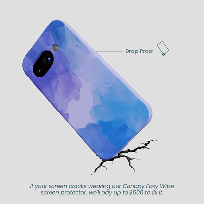 Lavender Blue Reflections Google Pixel 9a Case
