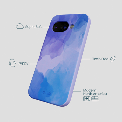 Lavender Blue Reflections Google Pixel 9a Case