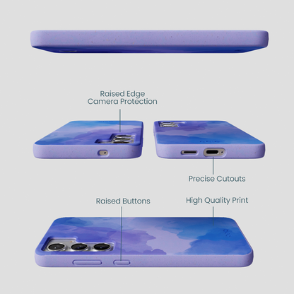 Lavender Blue Reflections Samsung Galaxy S25+(Plus) Case