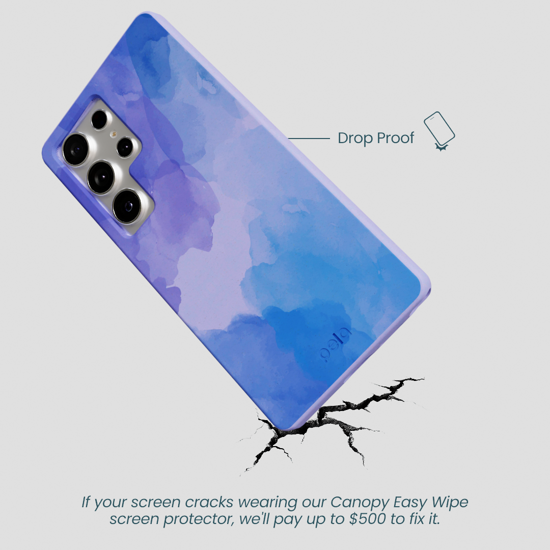 Lavender Blue Reflections Samsung Galaxy S25 Ultra Case
