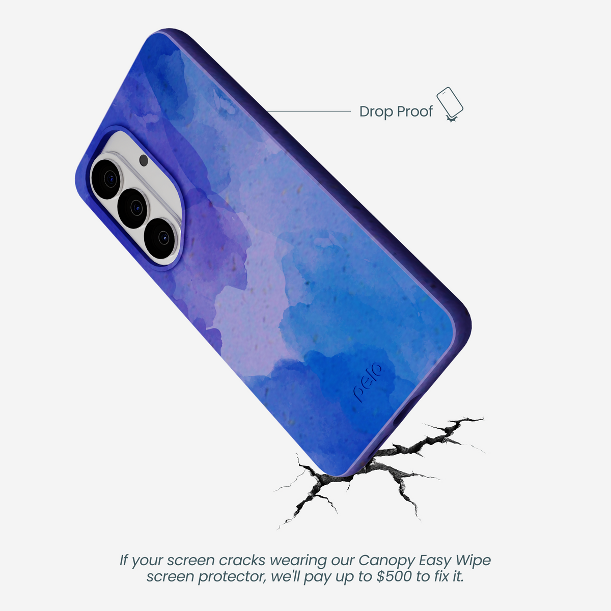 Lavender Blue Reflections Samsung Galaxy S26 Case