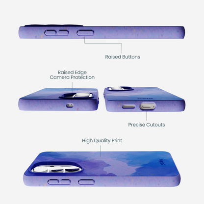 Lavender Blue Reflections Samsung Galaxy S26 Case