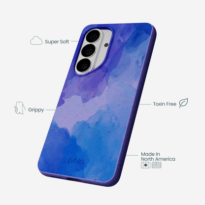 Lavender Blue Reflections Samsung Galaxy S26 Case