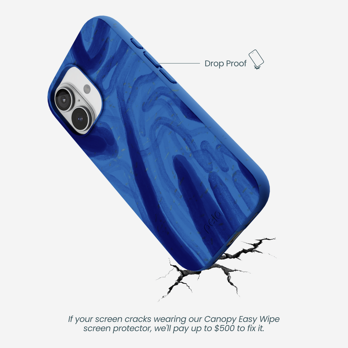 Electric Blue Blue Study iPhone 17 Case