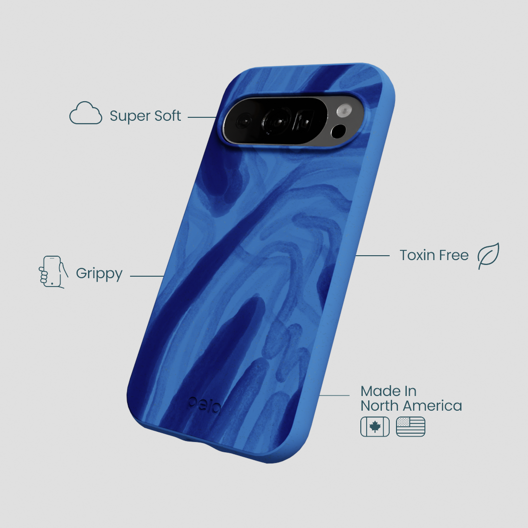 Electric Blue Blue Study Google Pixel 10/10 Pro Case