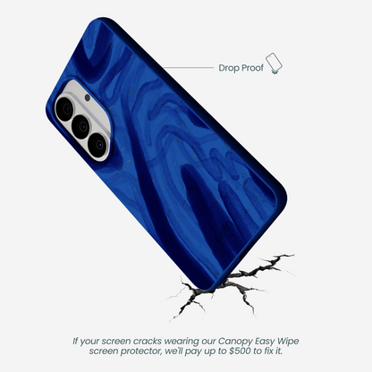 Electric Blue Blue Study Samsung Galaxy S26 Case