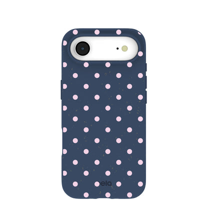 Navy Blue Blush Pop iPhone Air Case