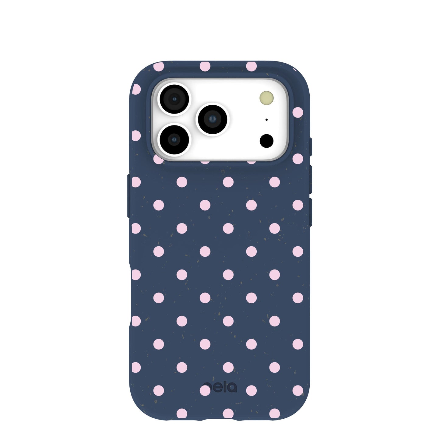 Navy Blue Blush Pop iPhone 17 Pro Case