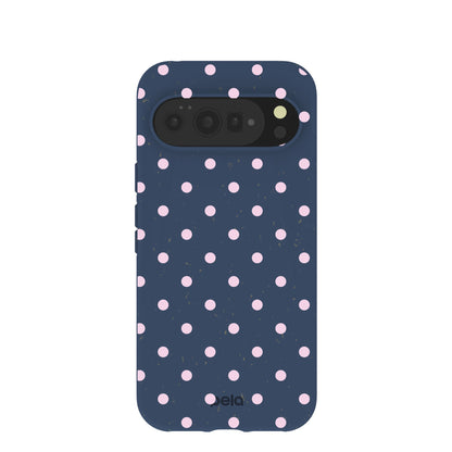 Navy Blue Blush Pop Google Pixel 10 Pro XL Case