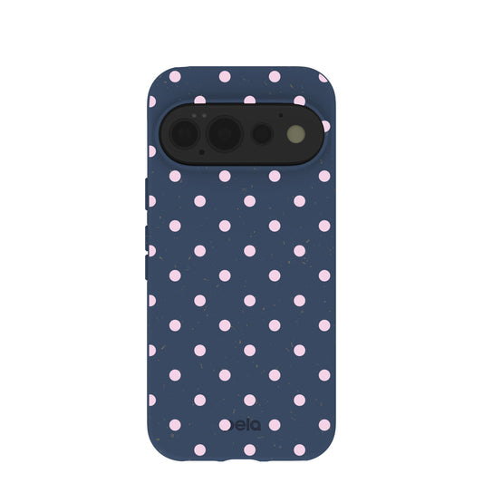 Navy Blue Blush Pop Google Pixel 11 Pro Case