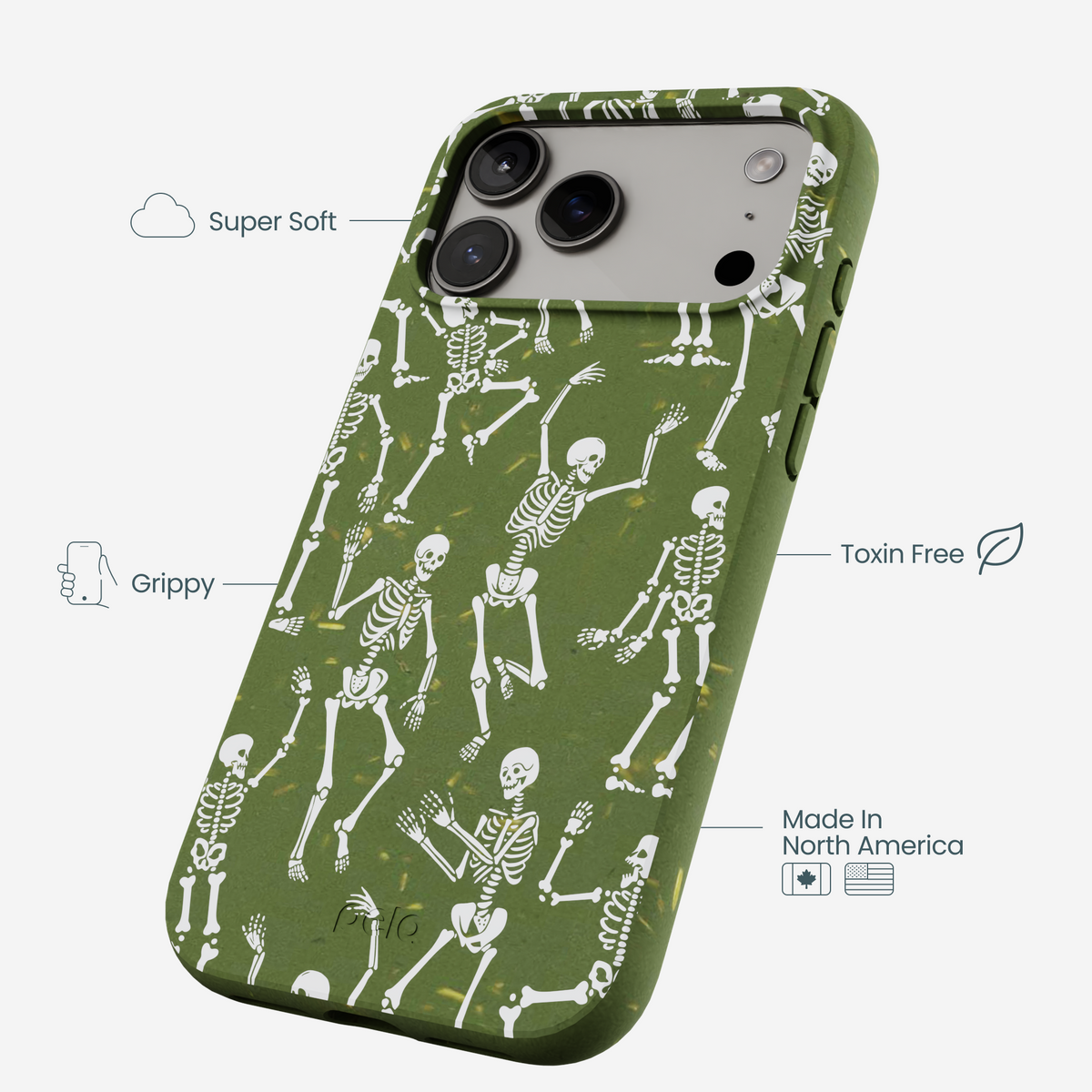 Forest Floor Boogie Bones iPhone 17 Pro Max Case