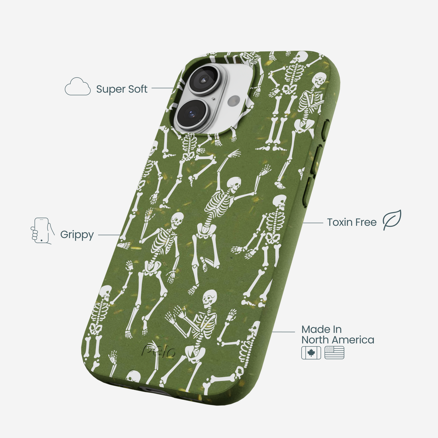 Forest Floor Boogie Bones iPhone 17 Case