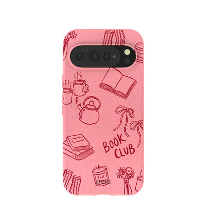 Bubblegum Pink Book Club Google Pixel 10 Pro XL Case