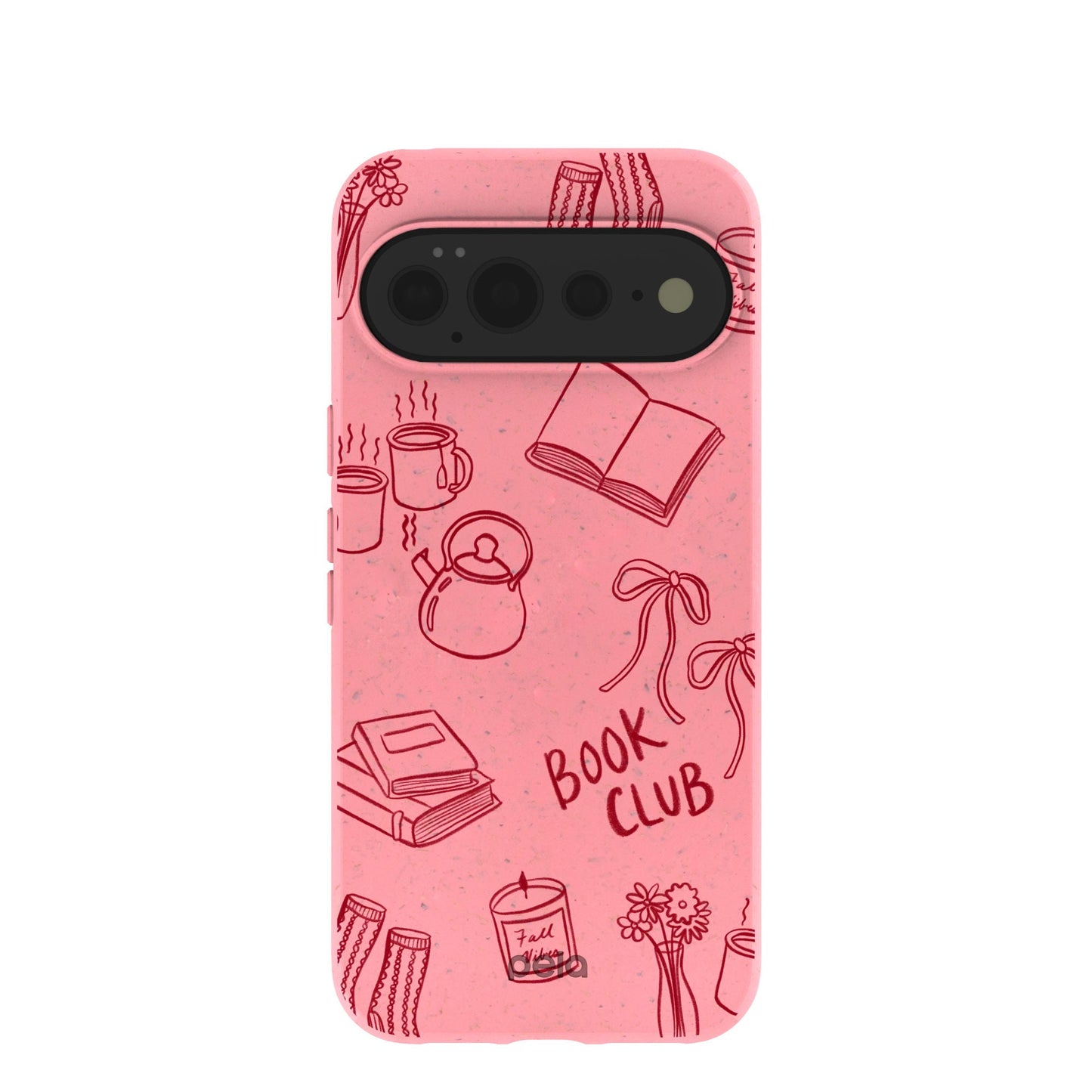Bubblegum Pink Book Club Google Pixel 11 Pro XL Case