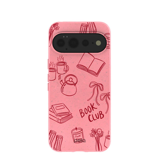 Bubblegum Pink Book Club Google Pixel 11 Pro XL Case