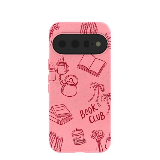 Bubblegum Pink Book Club Google Pixel 11 Case