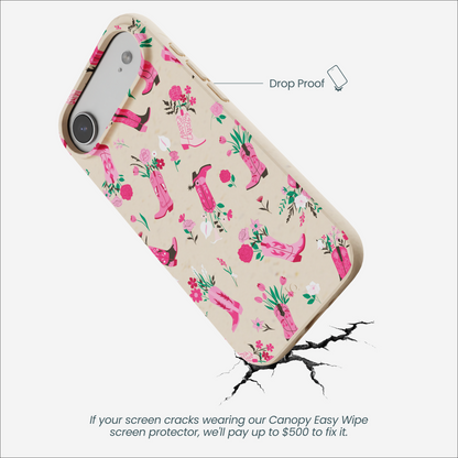 Seashell Boots N Flowers iPhone Air Case