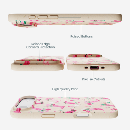Seashell Boots N Flowers iPhone Air Case