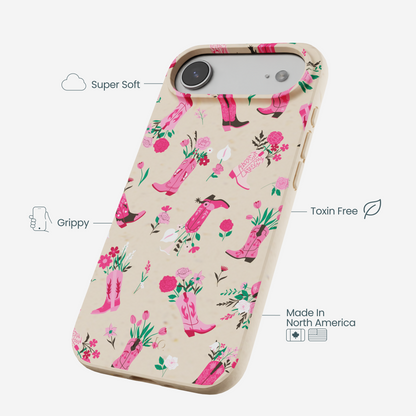 Seashell Boots N Flowers iPhone Air Case